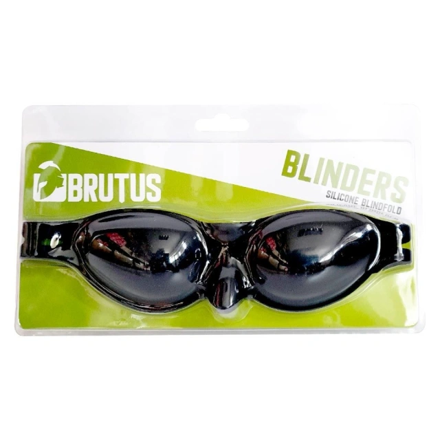 Silikonowa maska Blinders Silicone Blindfold Black Brutus | 100% ORYGINAŁ| DYSKRETNA PRZESYŁKA
